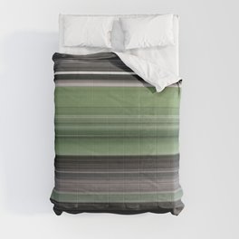 Olive green and grey Comforter