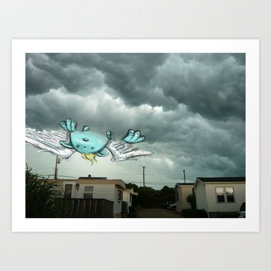 Monstertauk Art Print