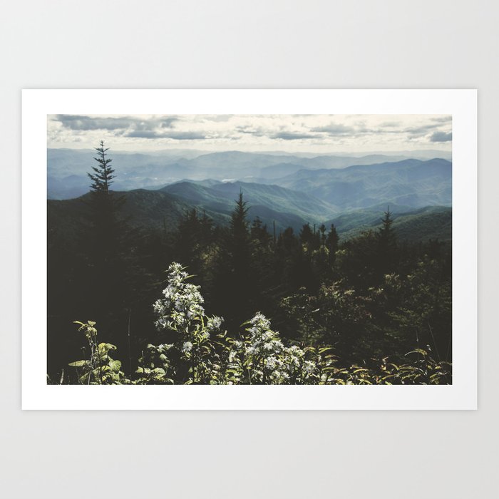Smoky Mountains - Nature Photography Art Print