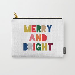 merry and bright (multi) Carry-All Pouch