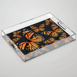 Monarch Butterflies | Monarch Butterfly | Vintage Butterflies | Butterfly Patterns | Acrylic Tray