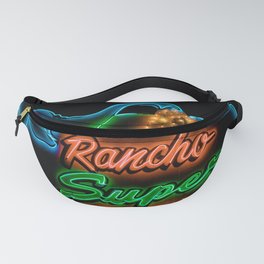 Palm Springs California super car wash neon sign photography Fanny Pack