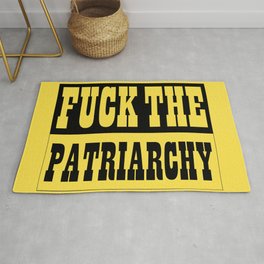 fuck the patriarchy Rug