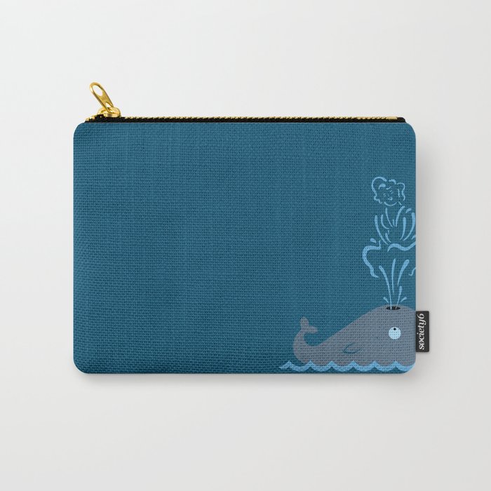 Iconic Whale Carry-All Pouch