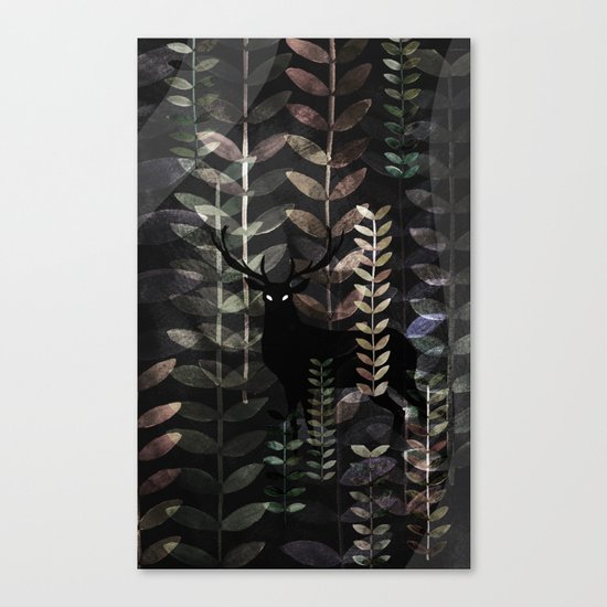 glass forest Canvas Print