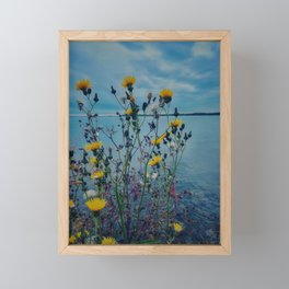 Autumn Flowers on the St. Lawrence Framed Mini Art Print