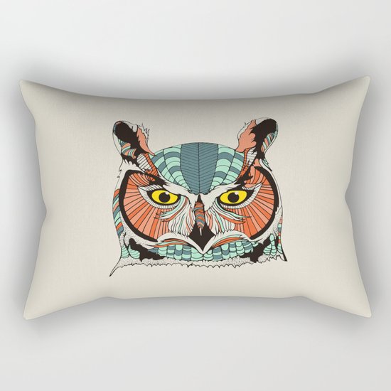 OWLBERT Rectangular Pillow