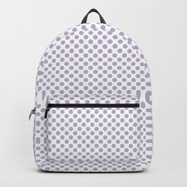 Pastel Lilac Polka Dots Backpack
