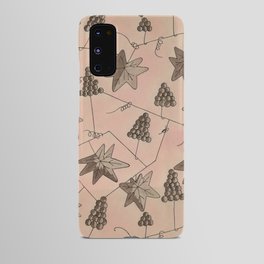  Glastraube (Glass Grapes) Grape Vine Patterned Print Android Case