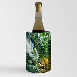 Niu Ololani Coconut Tree Hawaii Tropical Palm Trees Kaluaihākōkō Wine Chiller