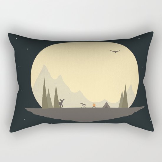 Stop For the Night Rectangular Pillow
