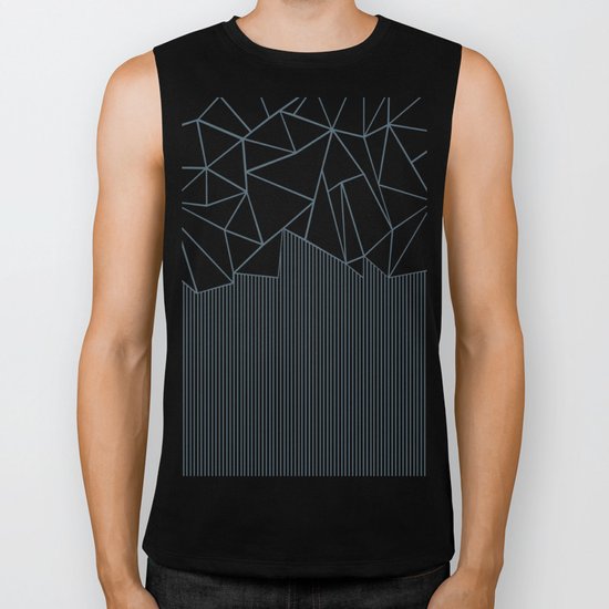 Ab Lines Blues Biker Tank