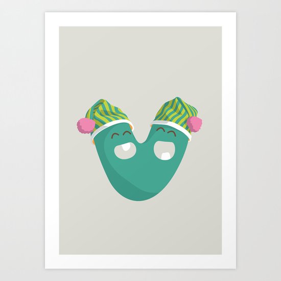 letter V Art Print