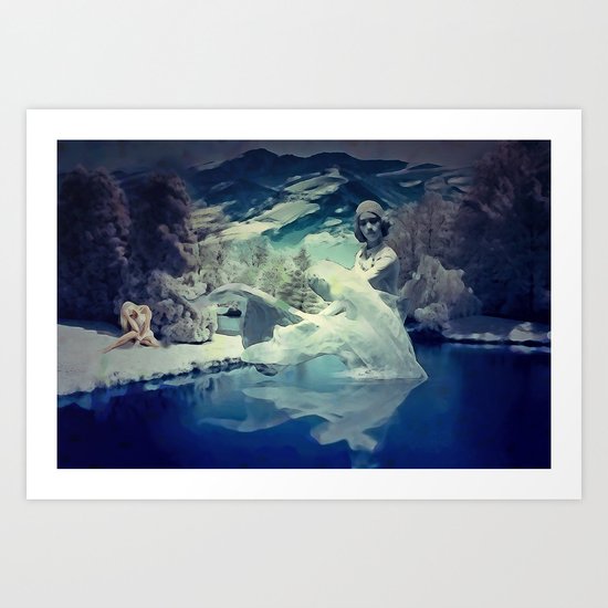 Fantasy - Only Mortal Art Print