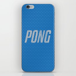 'PONG!' - Table Tennis Bat iPhone Skin