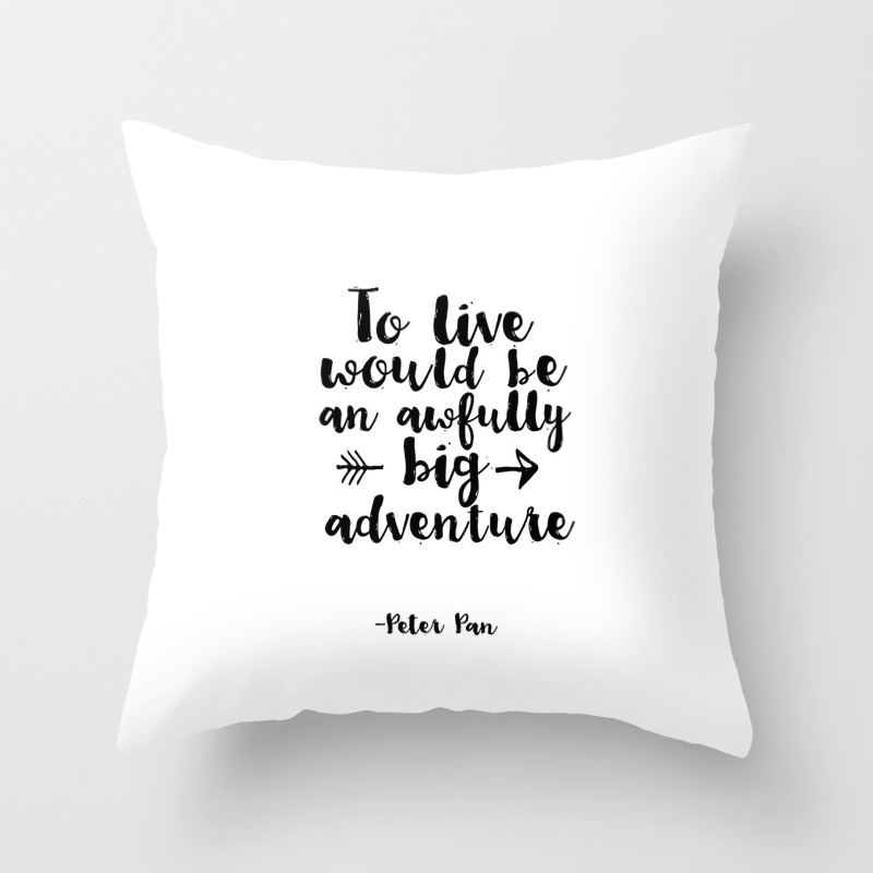 Nursery Prints Kids Gift Printable Peter Pan Quotes To Live Will