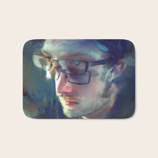 lou Stuber Bath Mat