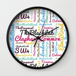Clapham Common Wall Clock