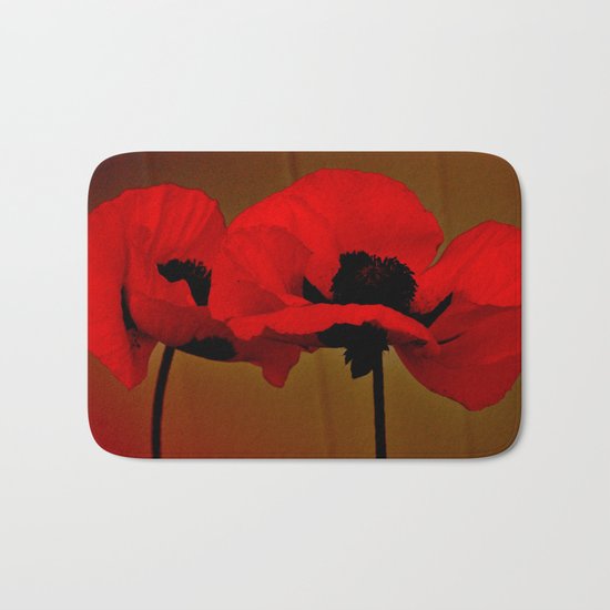 POPPIES Bath Mat