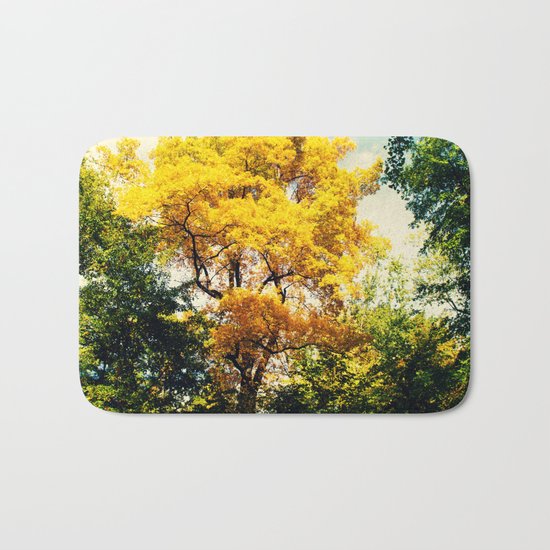 fall in Central Park Bath Mat