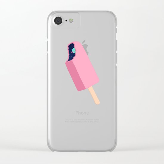 Creamsicle To Another Dimension... Clear iPhone Case
