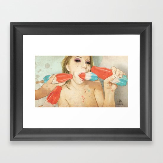 Bombs Away Framed Art Print