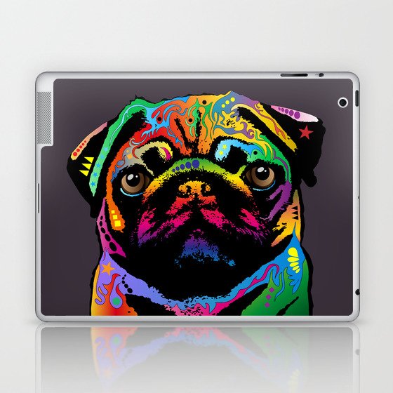 Pug Dog Laptop & iPad Skin