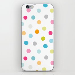 Chickweed Mid Dots iPhone Skin