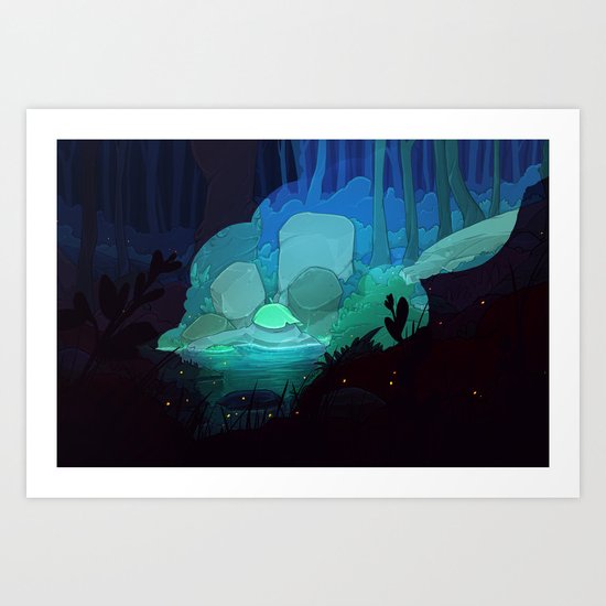 Weightless Art Print