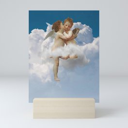 L'Amour et Psyché, enfants Clouds Mini Art Print