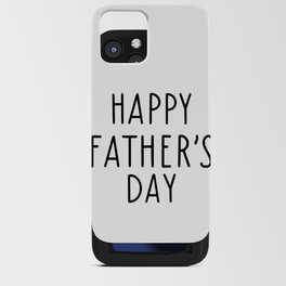 Happy Father's Day iPhone Card Case