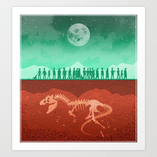 The Dead of Night Art Print