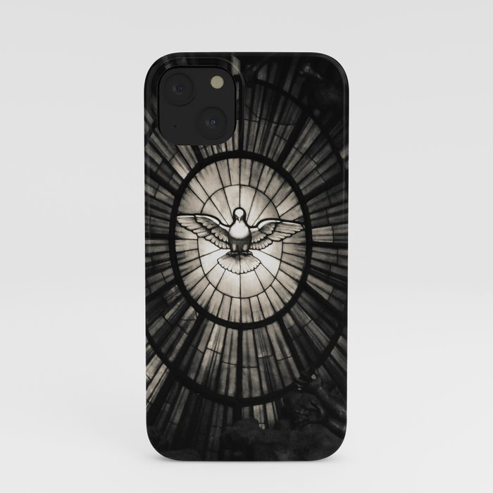 The Holy Spirit as a dove iPhone Case