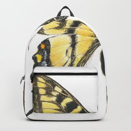 Eastern tiger swallowtail butterfly, papillon glauque Backpack