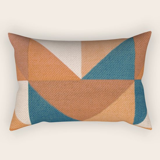 Trigonale 5 Rectangular Pillow