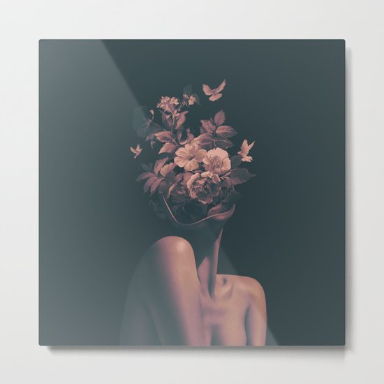 Dead Flowers Metal Print