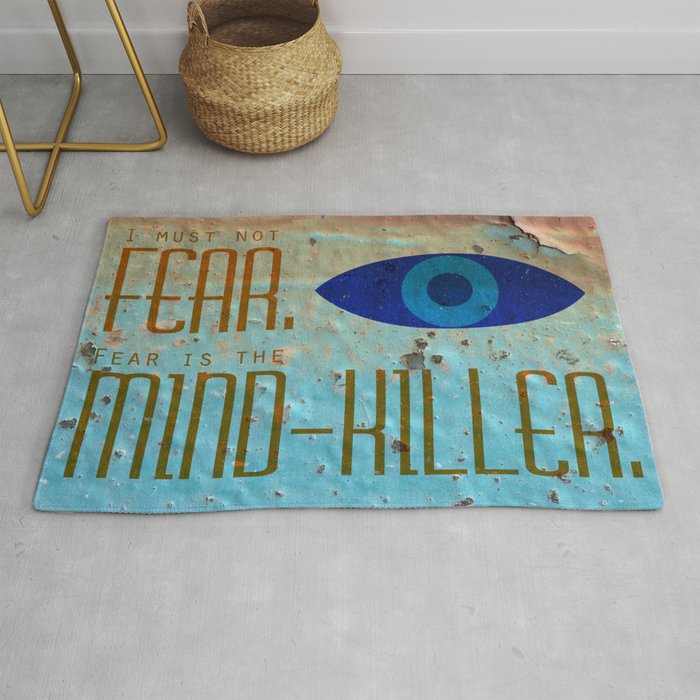Litany Against Fear Rug