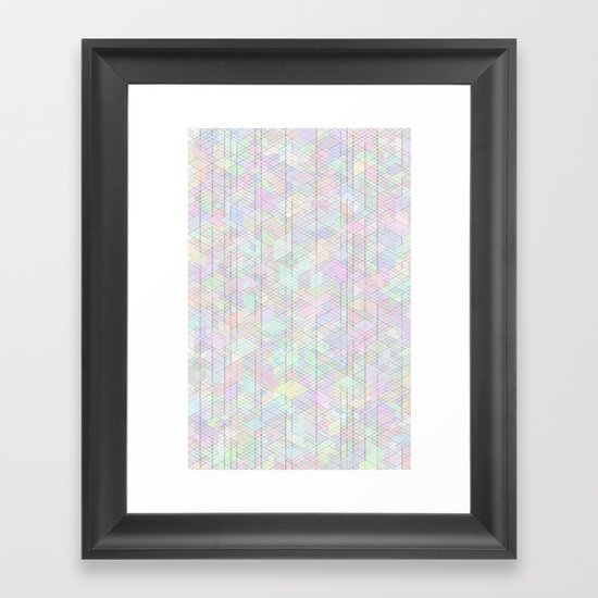Panelscape - #9 society6 custom generation Framed Art Print