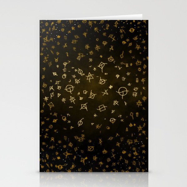 Charter gold Stationery Cards