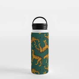 Tigers (Dark Green and Marigold) Water Bottle
