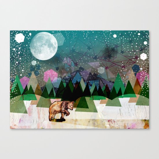 Alone Canvas Print
