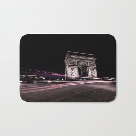 Arc de triomphe Paris France Bath Mat