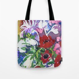 in shadow: anemone Tote Bag