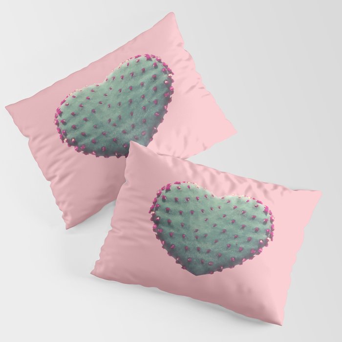 Heart of Cactus Pillow Sham
