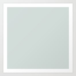 Iceberg Green Art Print