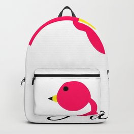 Flamingo and Paradise Backpack