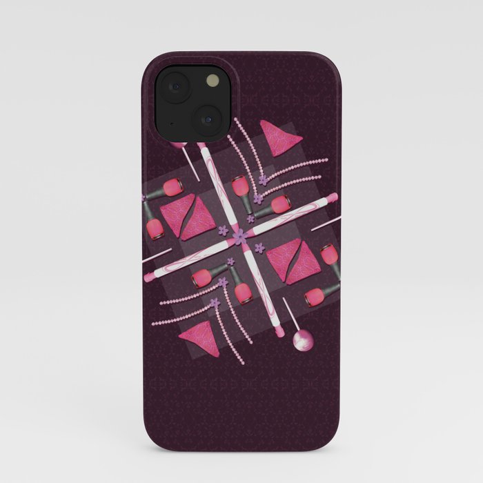 Breast Cancer Survivor Kaleidoscope Art iPhone Case