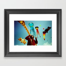 DUDI AND ALL HIS FRIENDS Framed Art Print