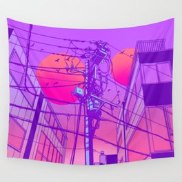 Anime Wires Wall Tapestry