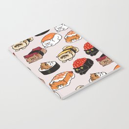 Sushi Persian Cat Notebook